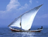 Sailing canoe on Lake Victoria - kdkvlm01